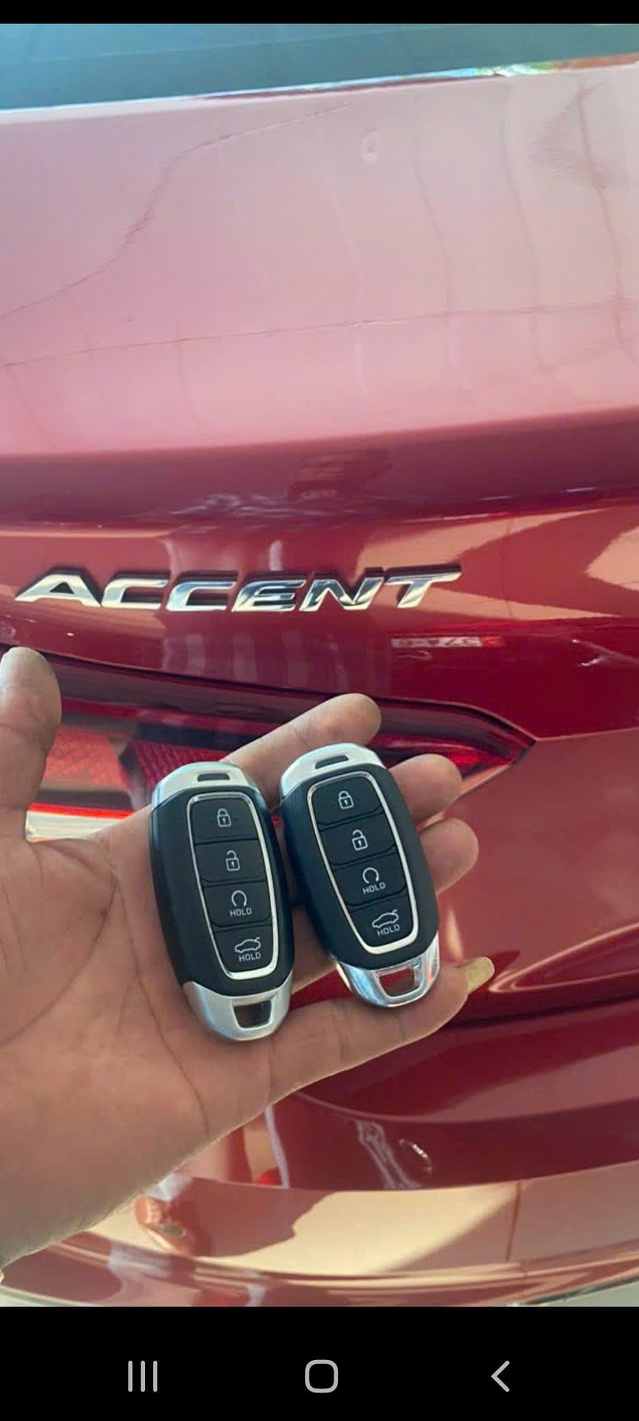 Làm Chìa Khóa Ô Tô Hyundai Accent, SantaFe, Tucson, Creta Smartkey Tận Nhà